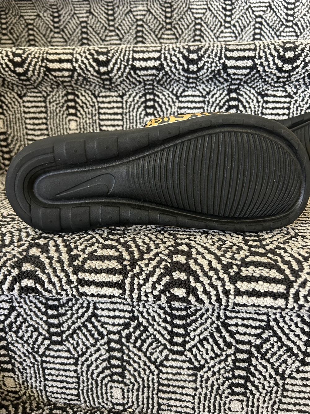 Nike Leopard-Print Slides - Picture 2 of 9
